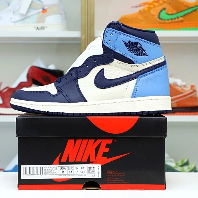OG JORDAN 1 AIR HIGH 'OBSIDIAN' RETRO 0915